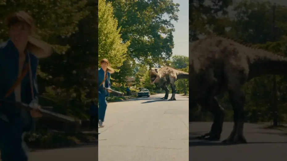 Відео до фільму Кінець Оук-Стріт — Dinosaurs have moved in.