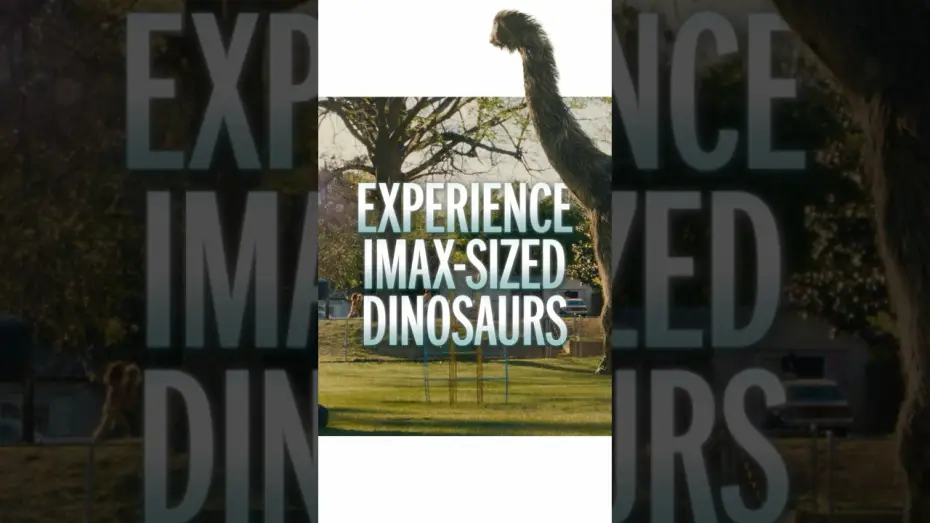 Відео до фільму Кінець Оук-Стріт — Experience IMAX-sized dinosaurs in your neighborhood.