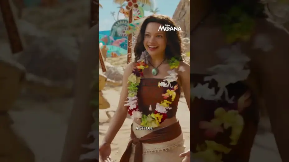 Відео до фільму Ваяна — How would you describe Moana in three words?