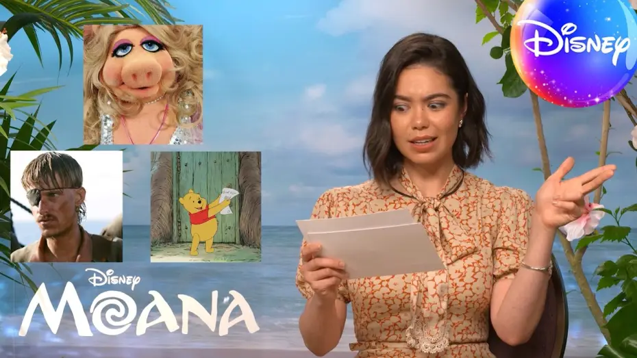 Відео до фільму Ваяна — Auliʻi Cravalho Builds Her Ultimate Disney Boat Crew!