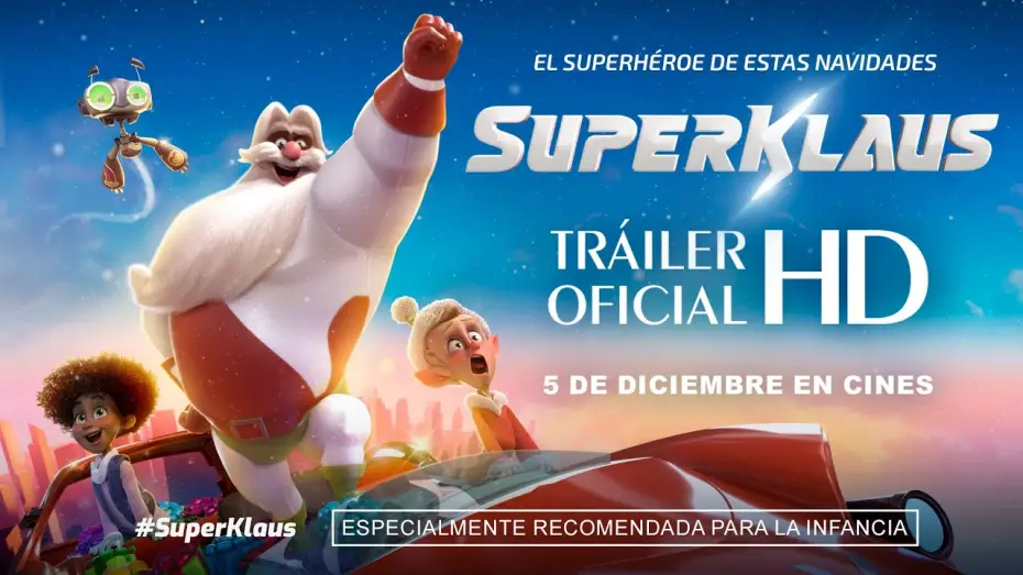 Відео до фільму 4 дні до Різдва — SUPERKLAUS. Tráiler oficial. 5 de diciembre en cines.