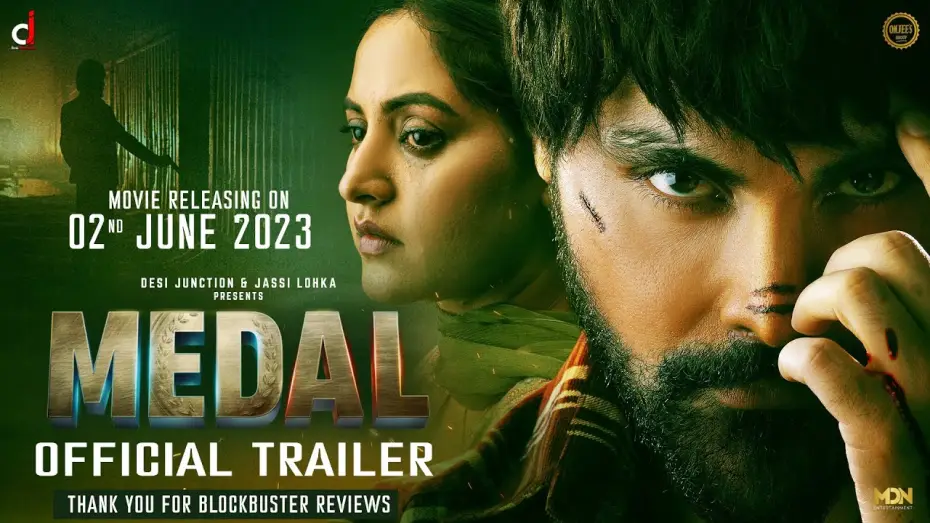 Відео до фільму Medal — MEDAL (Official Trailer ) - Jayy Randhawa - Baani Sandhu - Releasing 3nd June 23 - Desi Junction