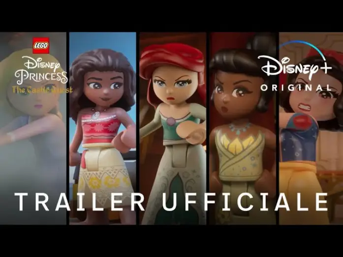 Відео до фільму Lego Disney Princess: The Castle Quest — LEGO Disney Princess: The Castle Quest | Trailer Ufficiale | Disney+