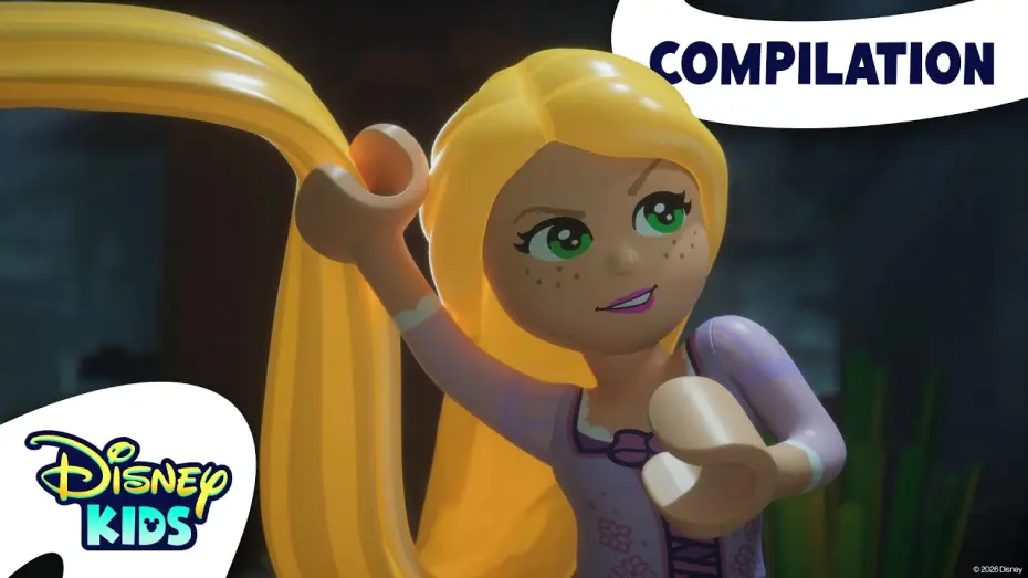 Відео до фільму Lego Disney Princess: The Castle Quest — LEGO Princesses Face Gaston's Challenges 👑 | LEGO Disney Princess: The Castle Quest | @disneykids