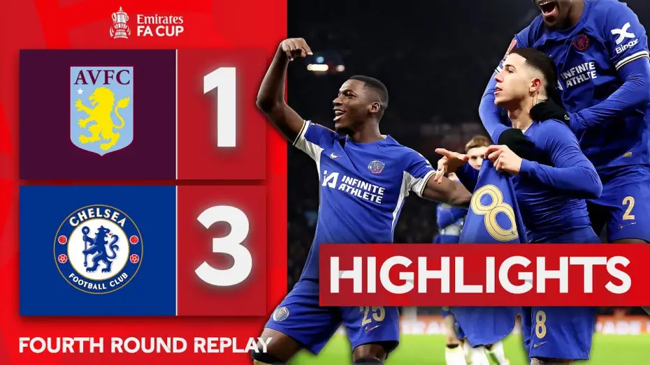 Відео до фільму Chelsea FC - Season Review 2023/24 — Aston Villa 1-3 Chelsea - FA Cup