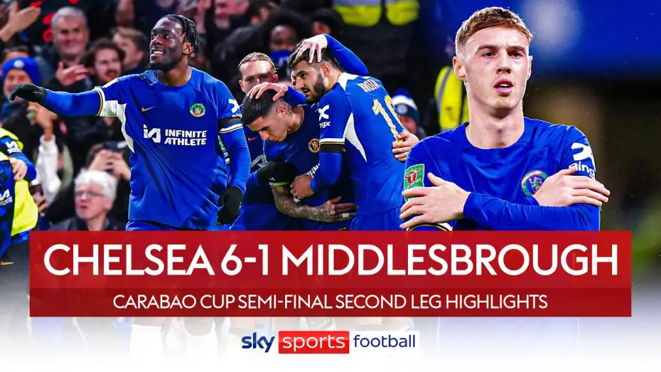 Відео до фільму Chelsea FC - Season Review 2023/24 — Chelsea 6-1 Middlesbrough - Carabao Cup