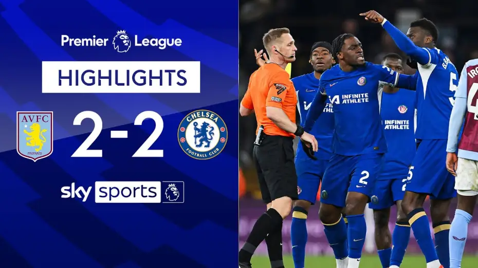 Відео до фільму Chelsea FC - Season Review 2023/24 — Aston Villa 2-2 Chelsea - Premier League