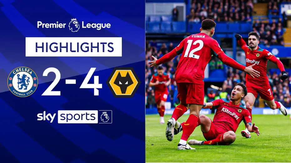 Відео до фільму Chelsea FC - Season Review 2023/24 — Chelsea 2-4 Wolves - Premier League