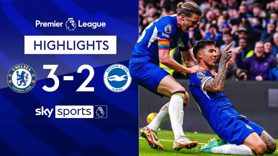 Відео до фільму Chelsea FC - Season Review 2023/24 — Chelsea 3-2 Brighton - Premier League