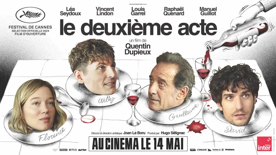 Відео до фільму Le Deuxième Acte — Bande-annonce officielle