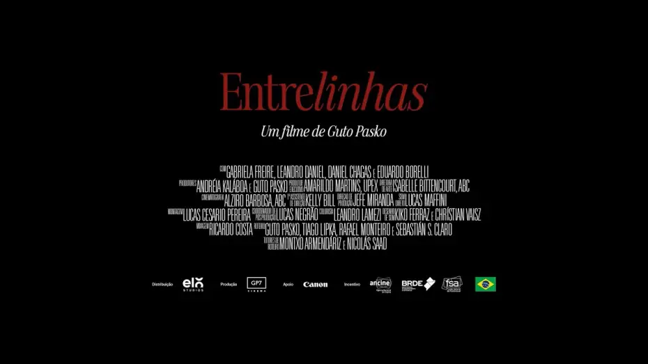Відео до фільму Entrelinhas — ENTRELINHAS | TEASER