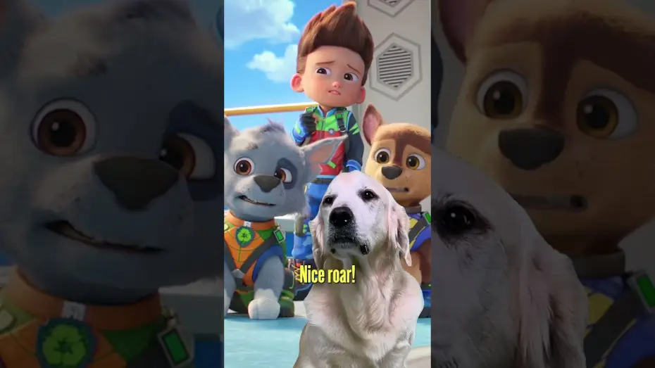 Відео до фільму Щенячий патруль: Динофільм — Real Dog Reaction
