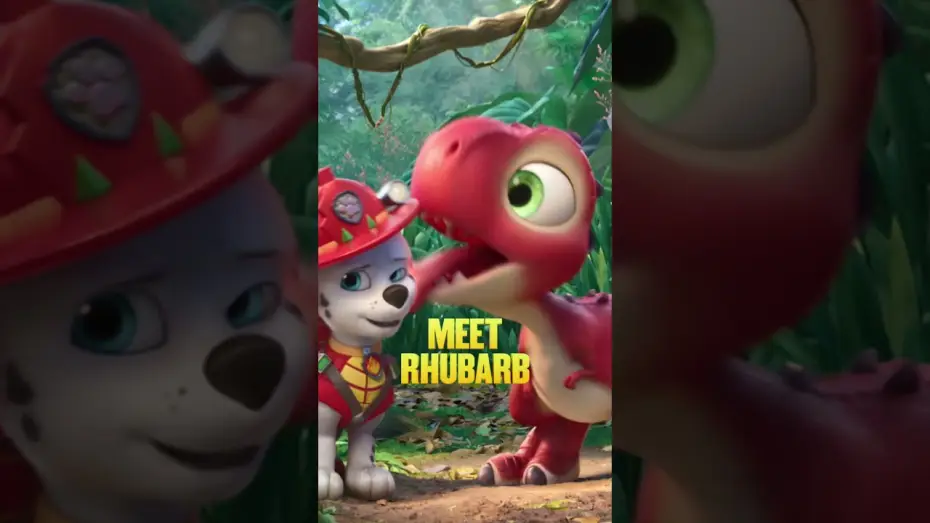 Відео до фільму Щенячий патруль: Динофільм — Something cute is coming to the big screen. Don't miss Rhubarb in PAW Patrol on FRIDAY.