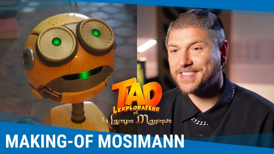 Відео до фільму Тед-мандрівник і Магічна лампа — Tad l'explorateur et la lampe magique - Making-of [Au cinéma le 26 août]