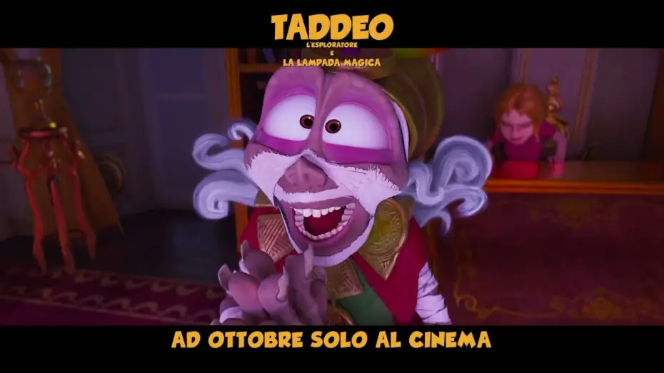 Відео до фільму Тед-мандрівник і Магічна лампа — TADDEO - L'ESPLORATORE E LA LAMPADA MAGICA | Trailer ufficiale