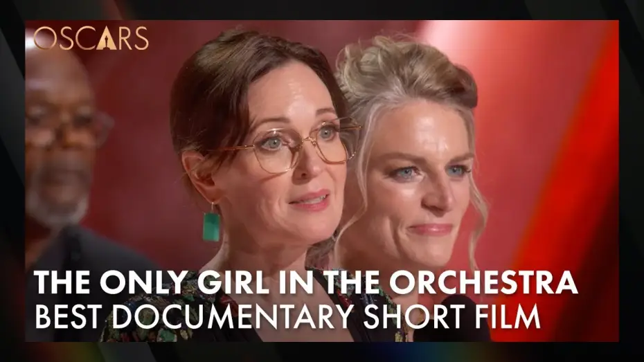 Відео до фільму Єдина дівчина в оркестрі — 'The Only Girl in the Orchestra' Wins Best Documentary Short Film | 97th Oscars Speech (2025)