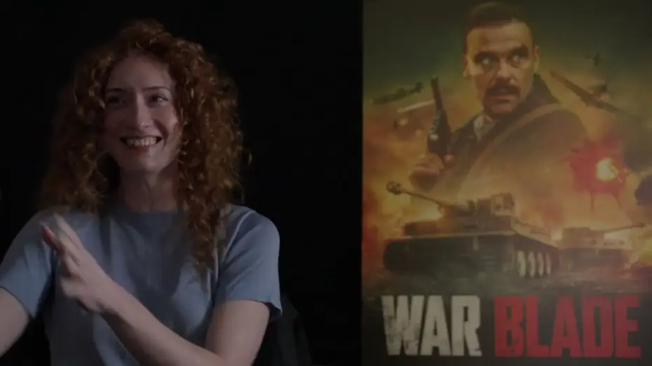 Відео до фільму War Blade — Behind the scenes interviews - Rebecca Scott 'Ivy'
