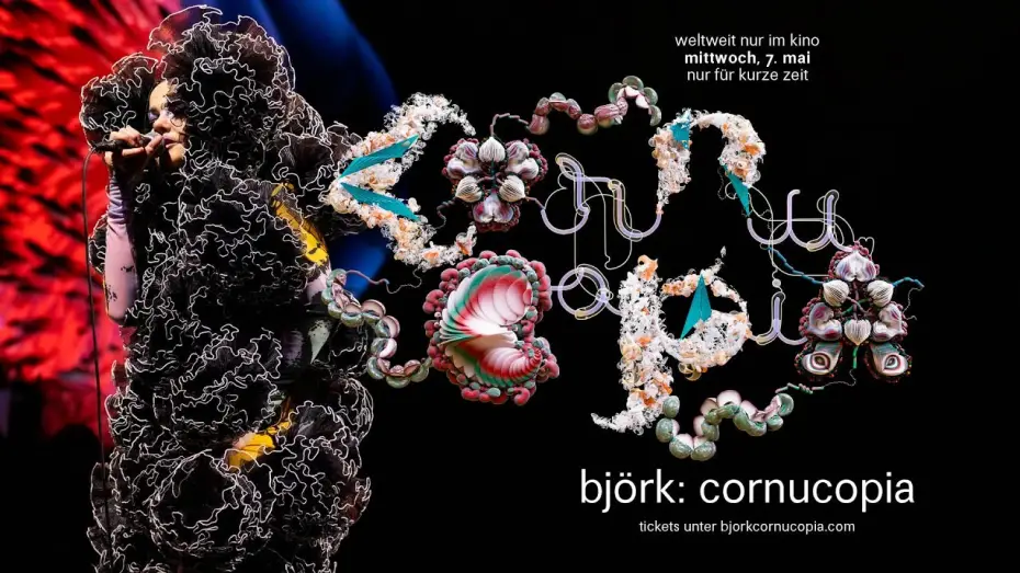 Відео до фільму Björk: Cornucopia — BJÖRK: CORNUCOPIA I TRAILER I GERMAN