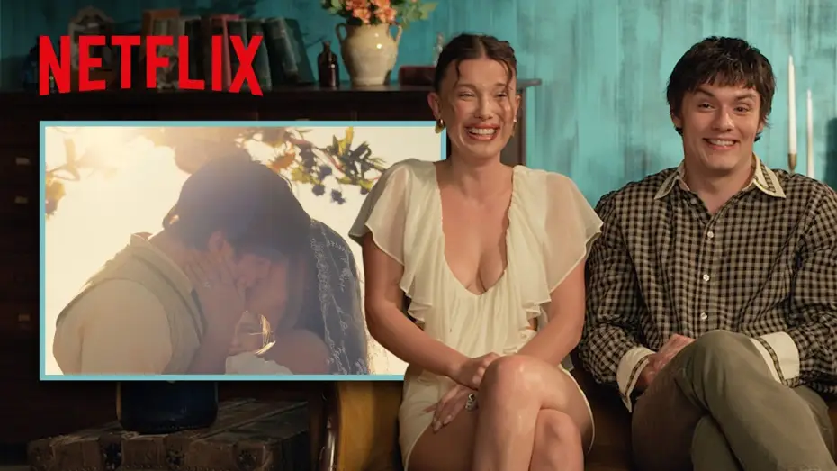 Відео до фільму Енола Холмс 3 — Millie Bobby Brown and Louis Partridge Watch Enola Holmes 3 Together