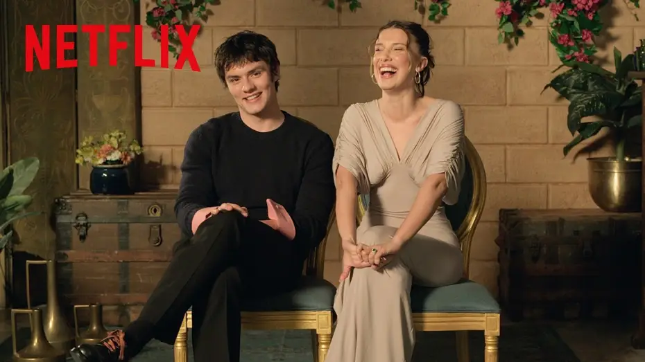 Відео до фільму Енола Холмс 3 — Millie Bobby Brown & Louis Partridge Answer Fan Questions