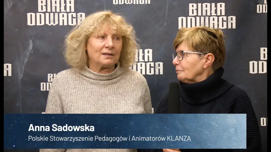 Відео до фільму Біла відвага — "Ważna lekcja historii". Co o filmie BIAŁA ODWAGA sądzą nauczyciele i uczniowie?