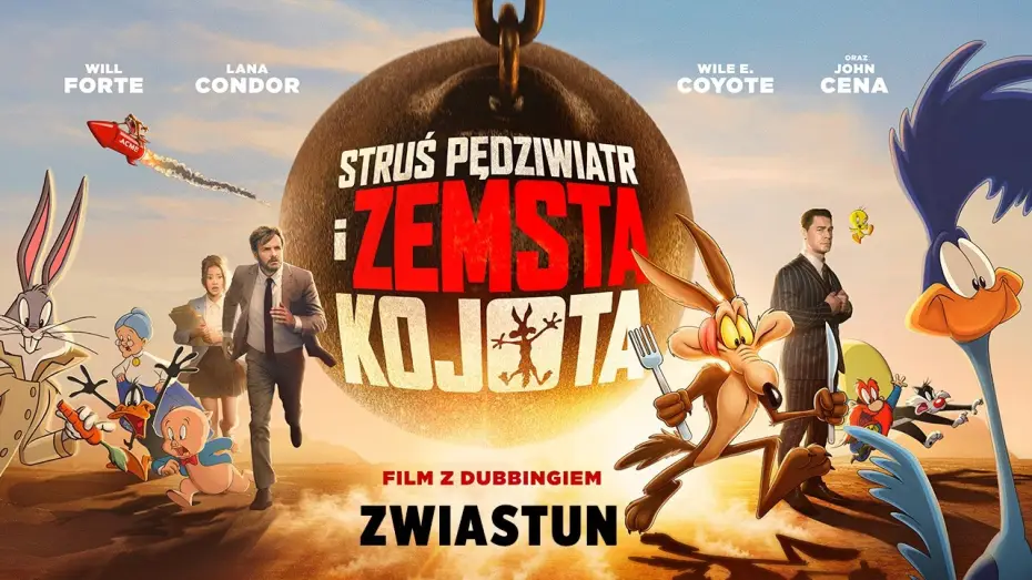 Відео до фільму Койот проти Акме — STRUŚ PĘDZIWIATR I ZEMSTA KOJOTA | Oficjalny zwiastun | W kinach