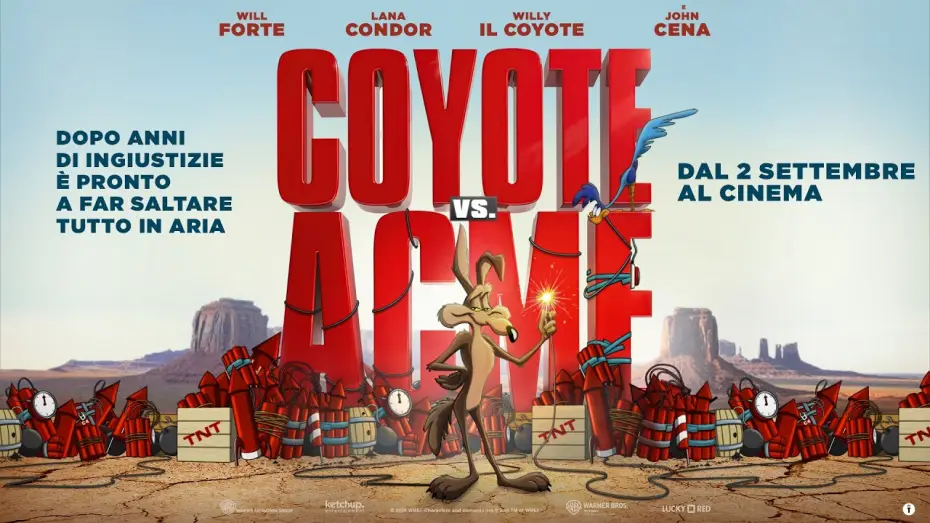 Відео до фільму Койот проти Акме — COYOTE vs ACME - Trailer 2 ITA HD