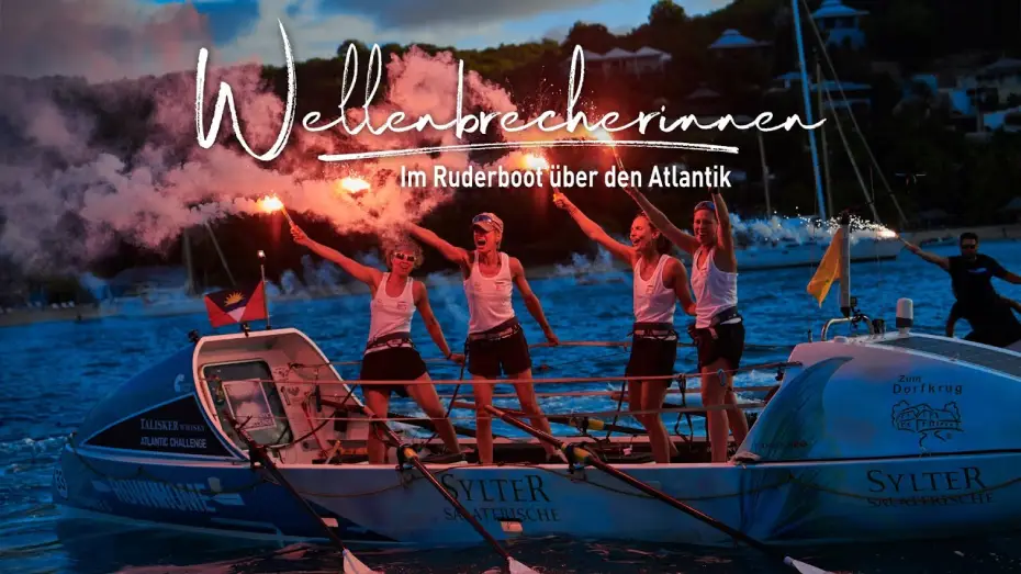 Відео до фільму Wellenbrecherinnen - Im Ruderboot über den Atlantik — WELLENBRECHERINNEN (2020) - Offizieller Kinotrailer