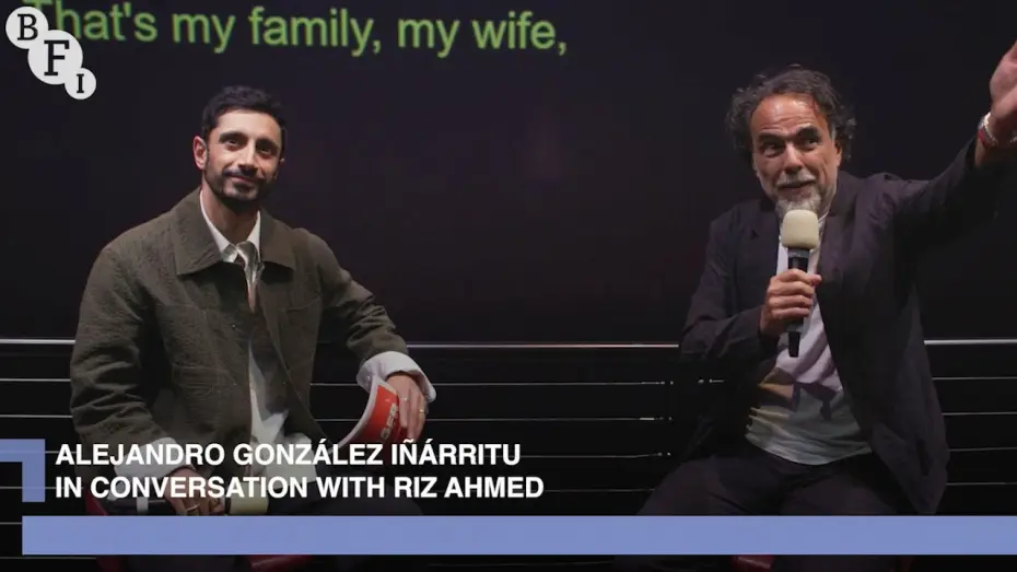 Відео до фільму Діґґер — Digger director Alejandro González Iñárritu interviewed by Riz Ahmed | BFI IMAX in Conversation