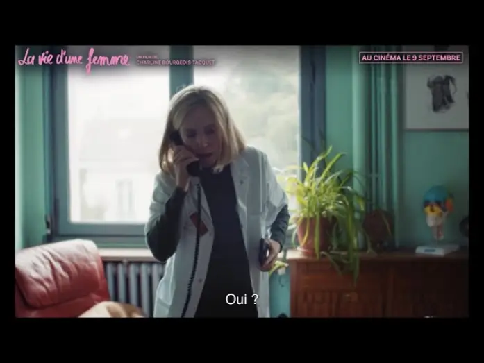 Відео до фільму La vie d'une femme — Teaser LA VIE D'UNE FEMME de Charline Bourgeois-Tacquet - au cinéma le 09 septembre 2026