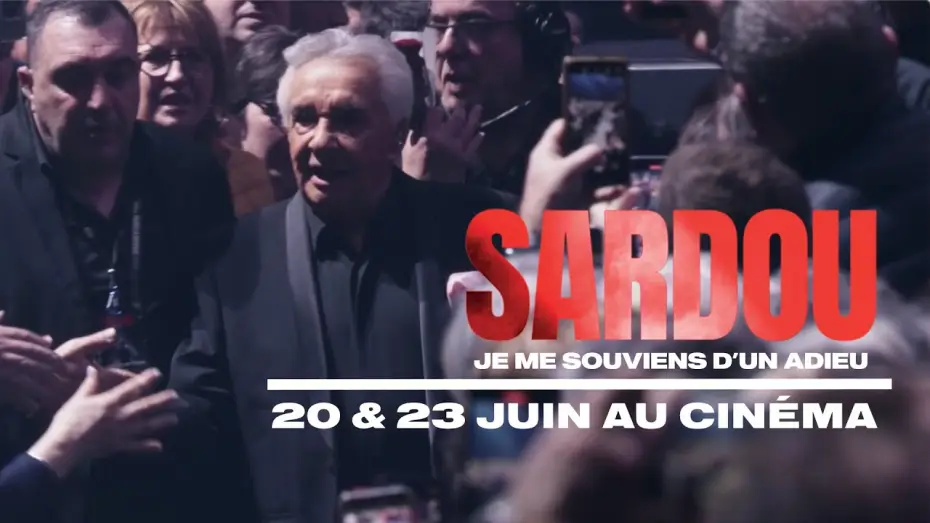Відео до фільму Michel Sardou : Je me souviens d'un adieu | Michel Sardou - Bande Annonce cin&eacute;ma  | Je me souviens d'un adieu