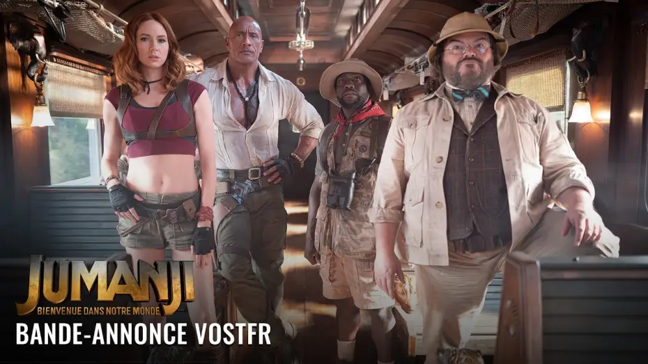 Відео до фільму Джуманджі: Велика втеча — JUMANJI : BIENVENUE DANS NOTRE MONDE - Bande-annonce officielle VOSTFR