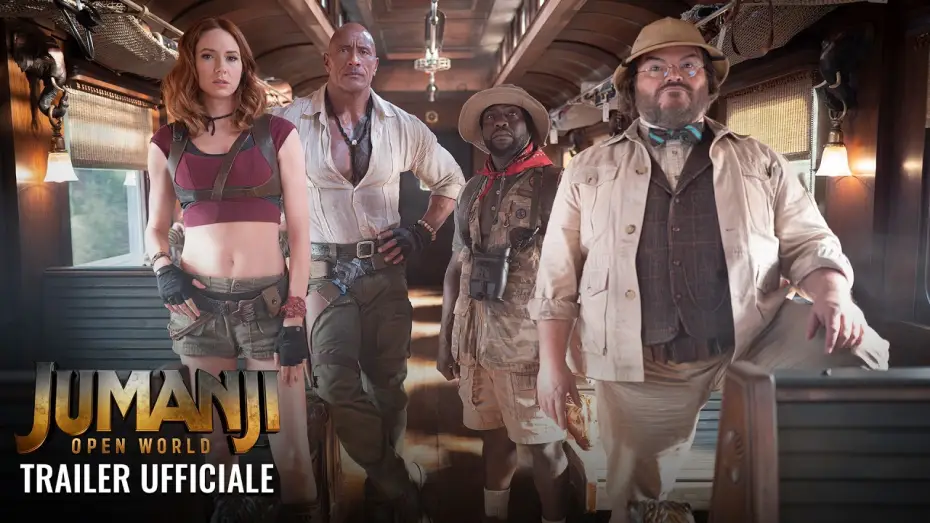 Відео до фільму Джуманджі: Велика втеча — Jumanji: Open World | Trailer Ufficiale
