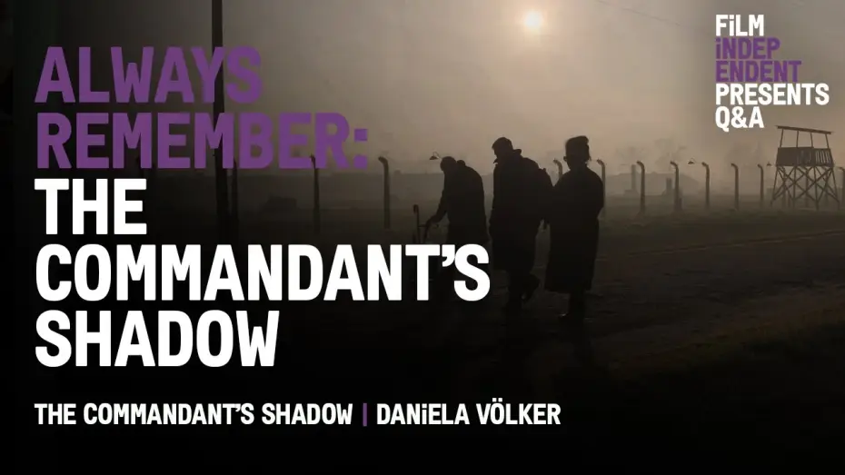 Відео до фільму The Commandant's Shadow — Always Remember October: The Commandant’s Shadow Q&A
