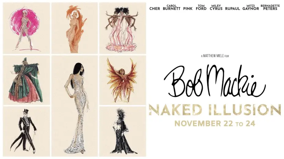 Відео до фільму Bob Mackie: Naked Illusion — Bob Mackie: Naked Illusion -- Trailer