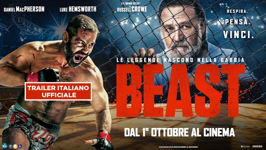 Відео до фільму Звір — BEAST con Russell Crowe, Daniel MacPherson, Luke Hemsworth, Bren Foster | Trailer Italiano Ufficiale