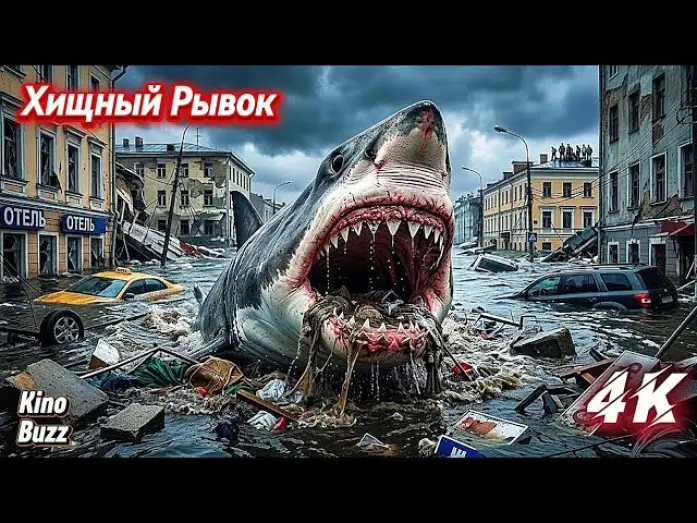 Відео до фільму Лютий напад — Хищный Рывок (2026) — Новый фильм ужасов про акул