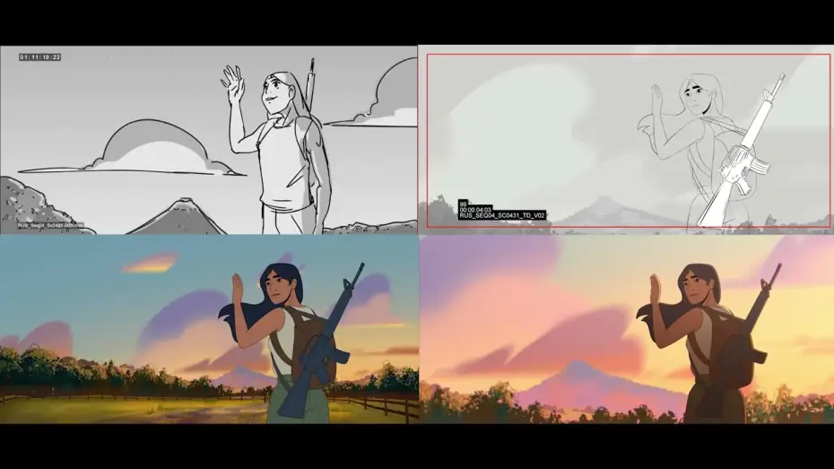 Відео до фільму Remember Us | Making-of Remember Us animated short film
