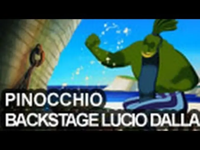 Відео до фільму Піноккіо — Backstage -- Lucio Dalla