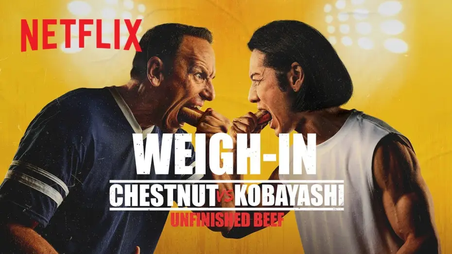 Відео до фільму Chestnut vs. Kobayashi: Unfinished Beef — Chestnut vs. Kobayashi Unfinished Beef: Weigh-In