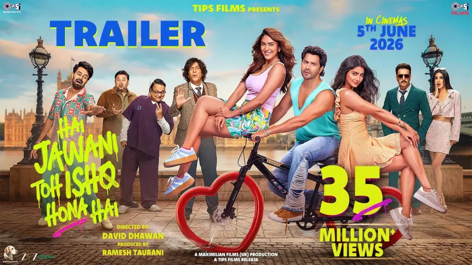 Відео до фільму है जवानी तो इश्क होना है — Hai Jawani Toh Ishq Hona Hai - Trailer | Varun | Mrunal | Pooja | David | In Cinemas 5th June 2026