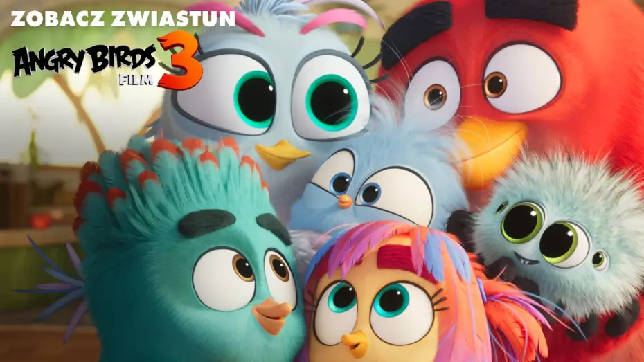 Відео до фільму Angry Birds у кіно 3 — oficjalny zwiastun