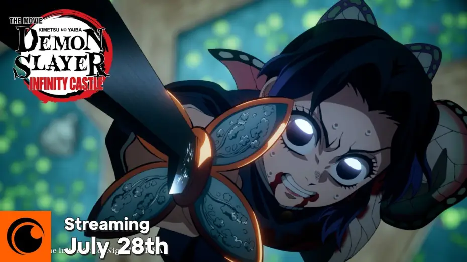 Відео до фільму Вбивця Демонів: Замок Нескінченності — Streaming on Crunchyroll July 28th