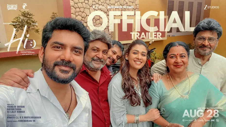 Відео до фільму Hi :) — Hi :) Movie Official Trailer | Nayanthara, Kavin | Vishnu edavan | In Cinemas 28th August
