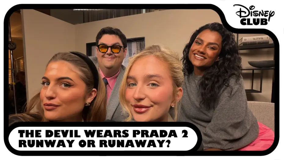 Відео до фільму Диявол носить Прада 2 — Runway or Runaway? The Devil Wears Prada 2 Cast React to Iconic Disney Channel Fits