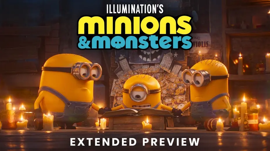 Відео до фільму Посіпаки і Монстряки — The Minions' Quest For A New Master - Extended Preview