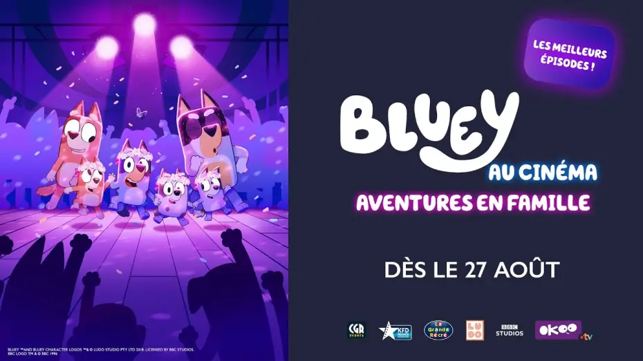 Відео до фільму Bluey at the Cinema: Family Trip Collection — Trailer | Bluey au Cinéma – Aventures en Famille, dès le 27 août 2025 au cinéma