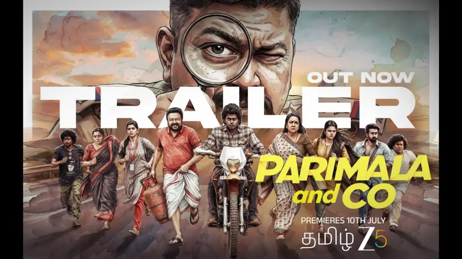 Відео до фільму पति पत्नी और वो दो — Parimala and Co | Official Trailer | Jayaram | Urvasi | Tamil ZEE5 | Premieres 10th July