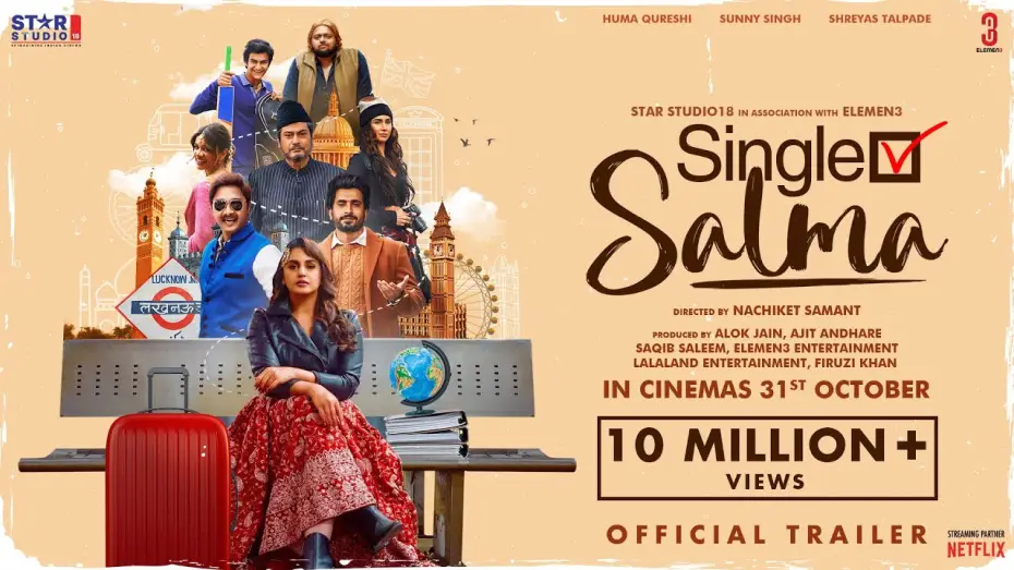 Відео до фільму सिंगल सलमा — Single Salma | Trailer | Huma Qureshi | Sunny Singh | Shreyas Talpade | In Cinemas 31st October