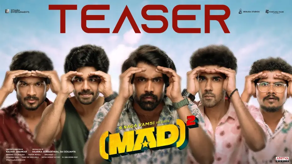 Відео до фільму (MAD)² — MAD Square - Official Teaser | Narne Nithiin, Sangeeth Shobhan, Ram Nitin | Kalyan Shankar